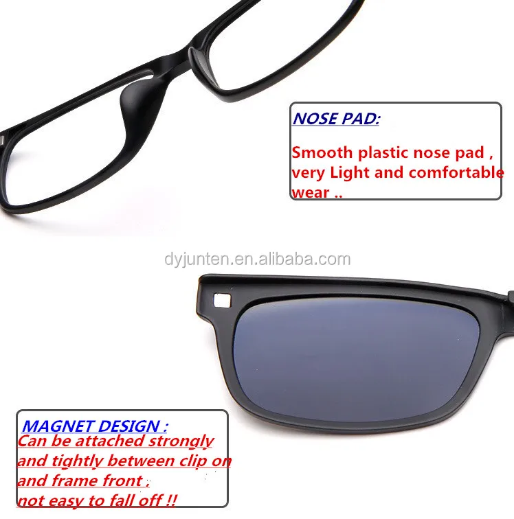 Popular Designer Clip on Sunglasses
