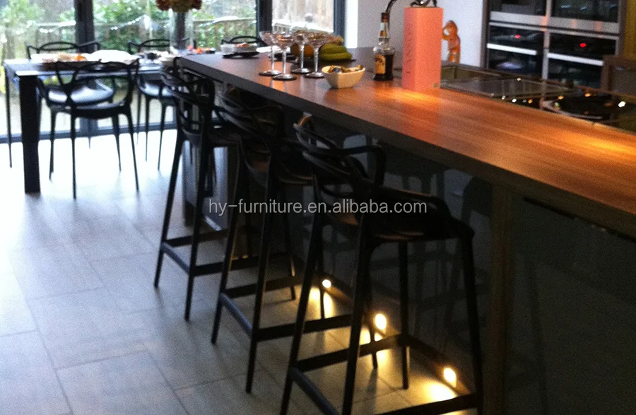 
Высокое качество дешёвый бывший в употреблении современный складируемая пластиковая высокий барный стул pp стул для продажи, современные пластиковые обеденные стулья, HYX-601C 