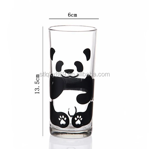 China Manufacture Glassware 8oz Drinking Glass Cups For Kids Panda Printing Milk Glass Cup Buy 8oz Glass Cup Drinking Glass Cups For Kids Panda Printing Glass Cup Product On Alibaba Com