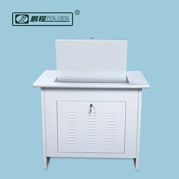 Safe Box Hide Away Square Downview Computer Desk