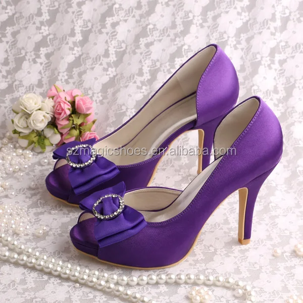 agitation bedstemor enestående 23 Colors) Dark Purple Women Party High Heels Pumps Size 7 - Buy 2020  Fashionable Platform Shoes,Women Party Pumps,Bridal Shoes White Platform High  Heels Product on Alibaba.com