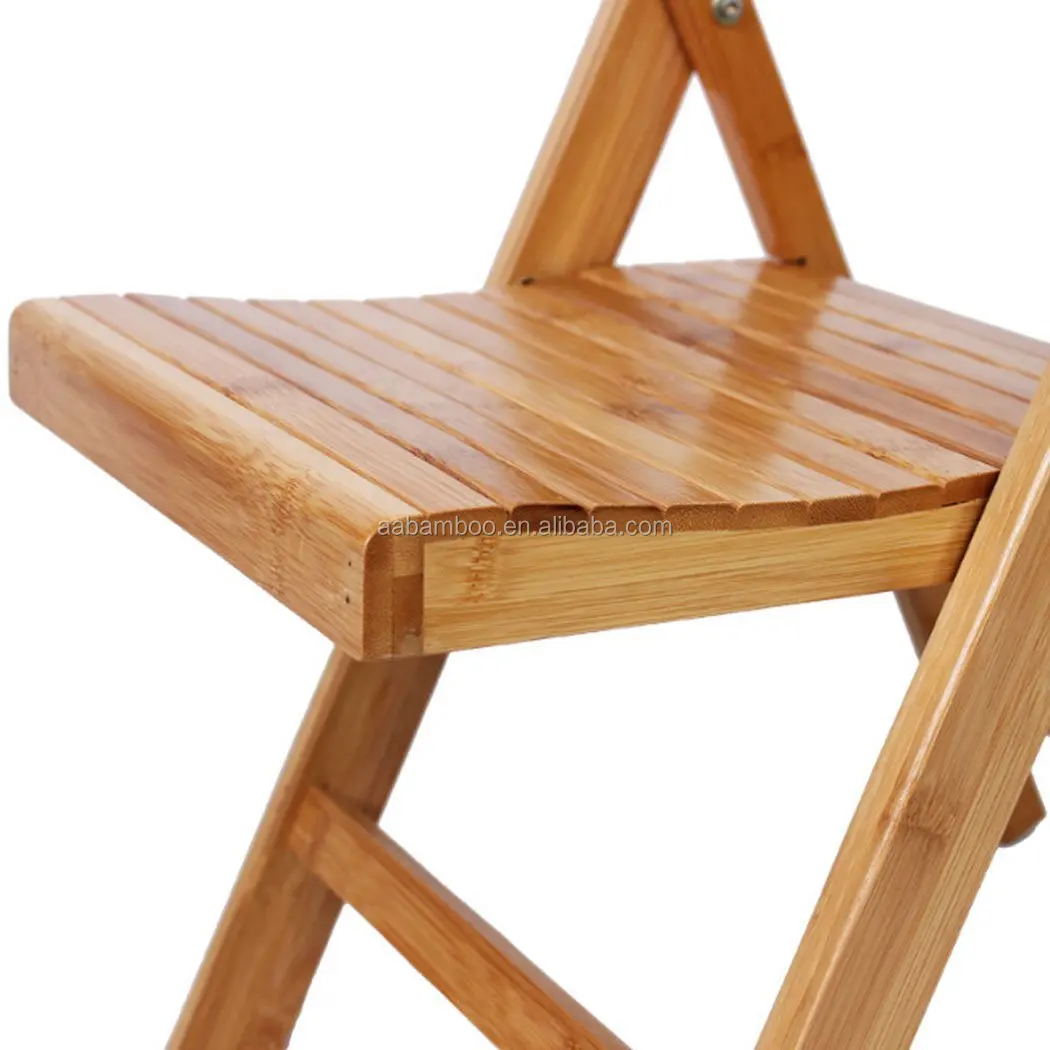 
Деревянный складной стул ручной работы из антикварного бамбука 