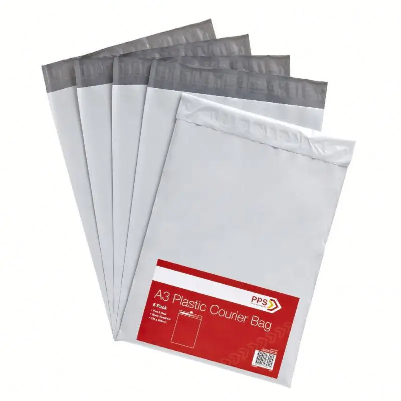 LARGE 30 x 50cm White Postal Plastic Postage Poly Mailing Bags Mailers Envelopes 