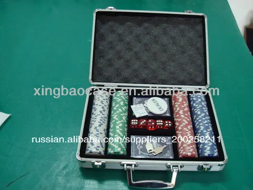 алюминиевый корпус покер чипа случае азартных игр
