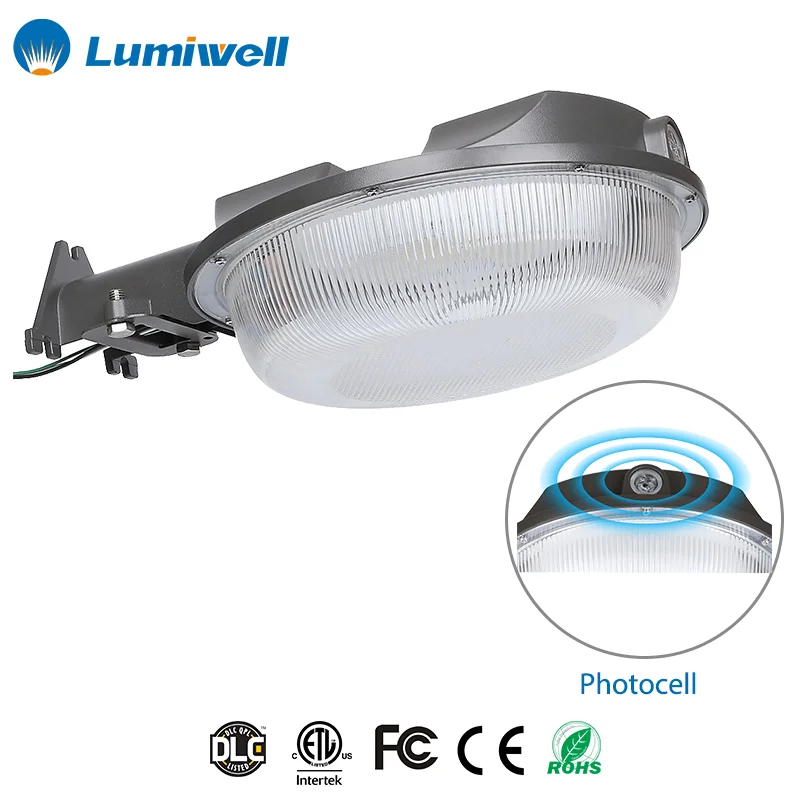 ETL DLC светодиодный алюминиевый защитный наружный фотоэлемент с датчиком От заката до рассвета