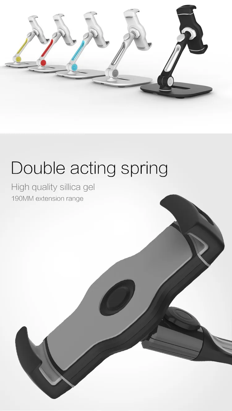 Регулируемая вращающаяся на 360 Градусов Подставка для сотового телефона Ledetech, держатель для телефона