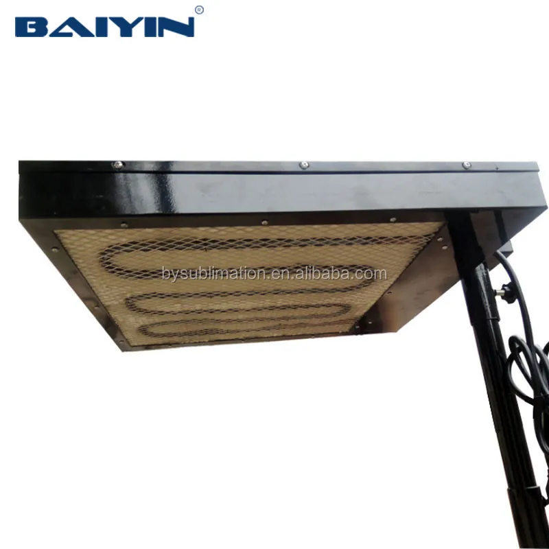 110 В/220 В простая черная сушилка с регулируемой высотой напольная подставка для трафаретной печати футболок одежды