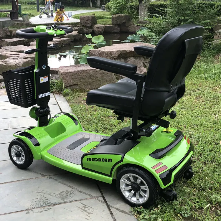 Portable Folding Light Weight Four Wheel Electric Mobility Scooters