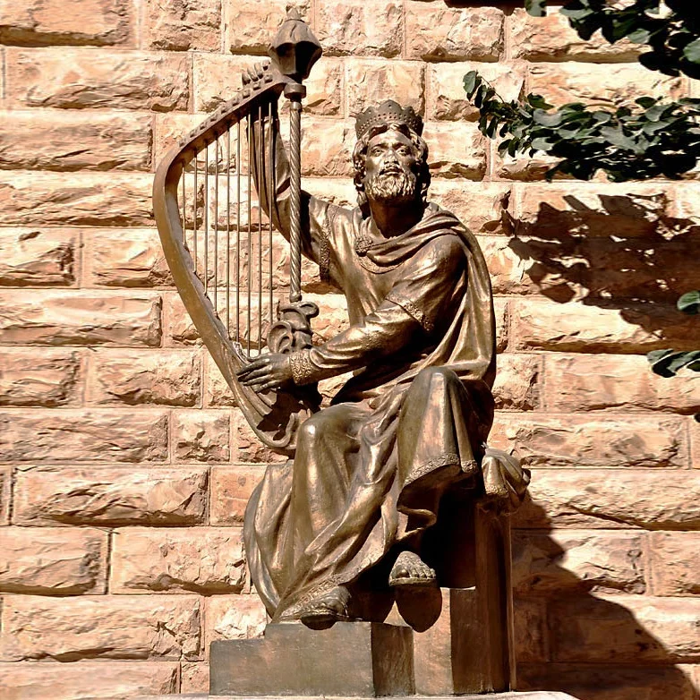 Monument Jerusalem Israel Life Size Bronze Statue Of King David Ii Playing  Harp - Buy Statue,Bronze Statue,Life Size Bronze Statue Product on  Alibaba.com