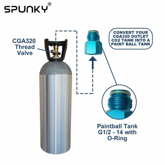 Adaptateur M10x1 Vers DIN 477 Pour Bouteilles De CO2 Jetables | CO2