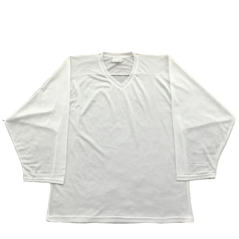 Any Color Any Size Mesh Fabric Practice Blank Ice Hockey Jersey for Training