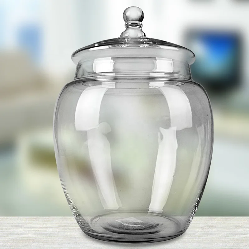 GCA-10L Glass Jar with Lid - 10000 ml - Holar