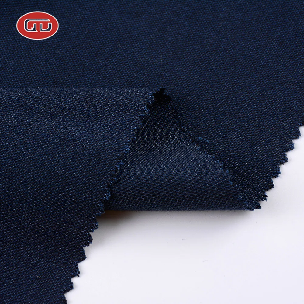 Профессиональная поставка keqiao модный темно-синий костюм TR повседневные брюки мужские костюмные