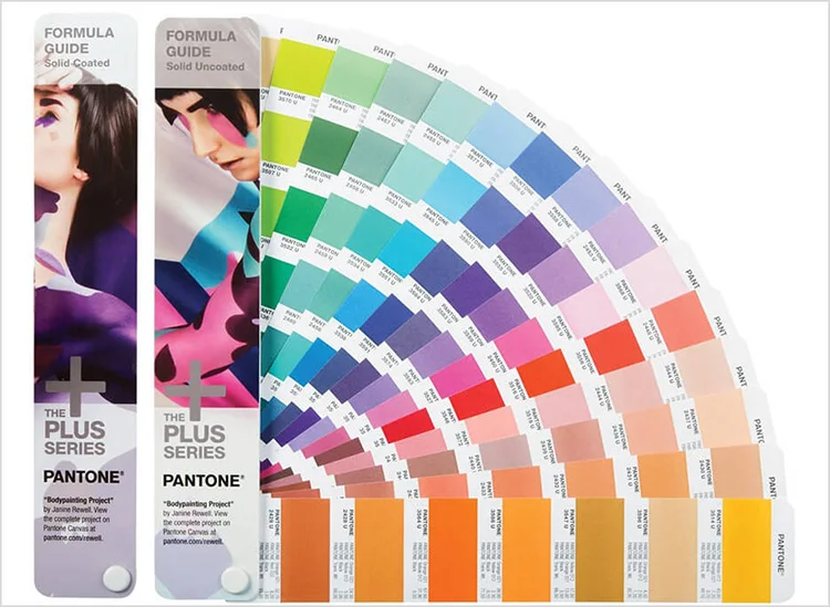 International standard textile pantone color chart tpg tpx PANTONE