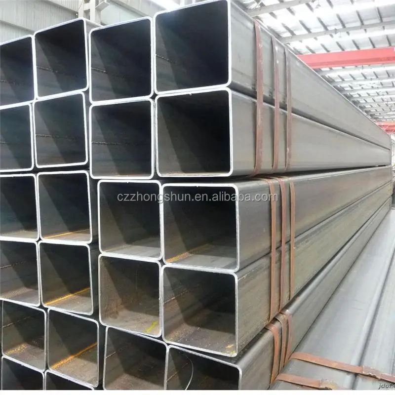 Iron And Steel Hollow Section 100x100mm A36 Mild Steel Profile Ms ...