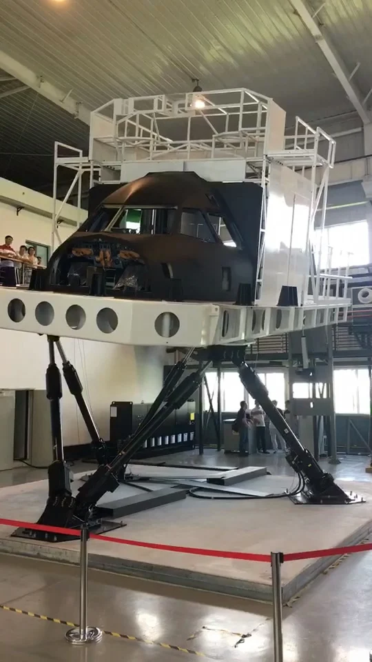 Training Simulator Flight Simulator Aircraft Simulator  Pilot&Aviation Teaching  Airbus 6DOF