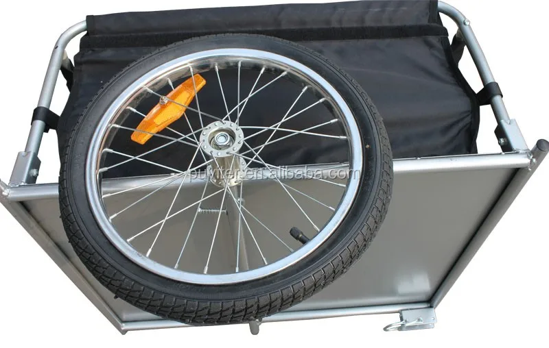 2017 NEW Bicycle Folding Cargo Trailer two wheels shopping cart shopping trolley luggage Dog Bike Cycle Cart Luggage (CT001)