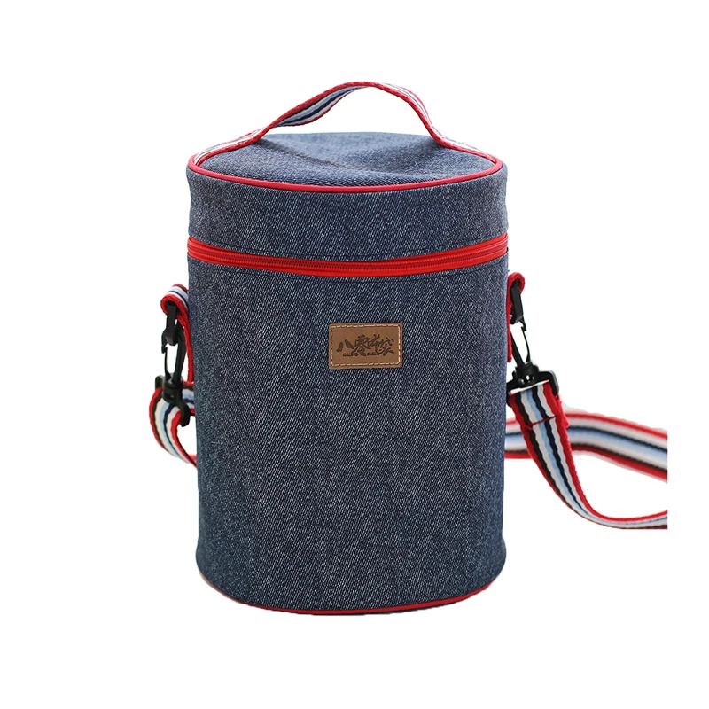 Round Insulated Lunch Box