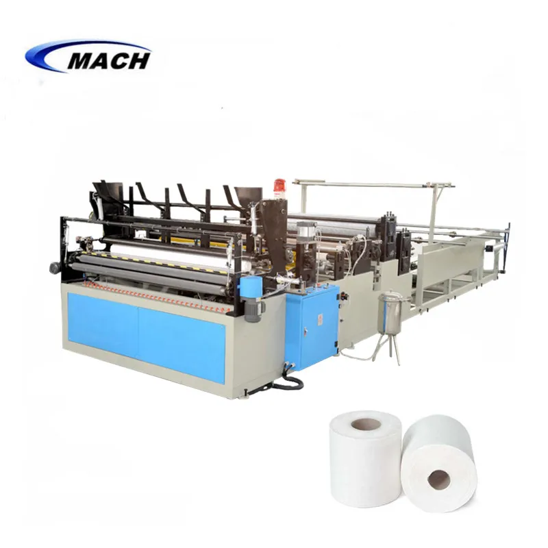 CE Certificate Automatic Toilet Tissue Paper Roll Rewinding Making Machine Price