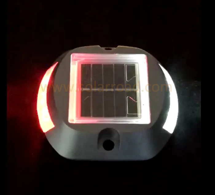 Высокояркий Алюминиевый Дорожный Светодиодный отражатель на солнечной