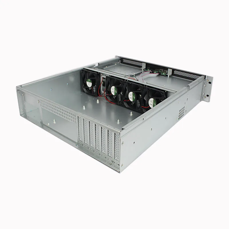 Hot Swap 8bay Storage Server Case 2u 550mm Depth Server Chassis ATX Case With Redundant PSU Support