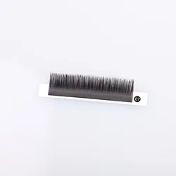 Оптовая продажа лазерных желобчатых ресниц макияж Индивидуальные Накладные ресницы корейский Pbt OEM ODM натуральный черный очень мягкий и легкий толстый