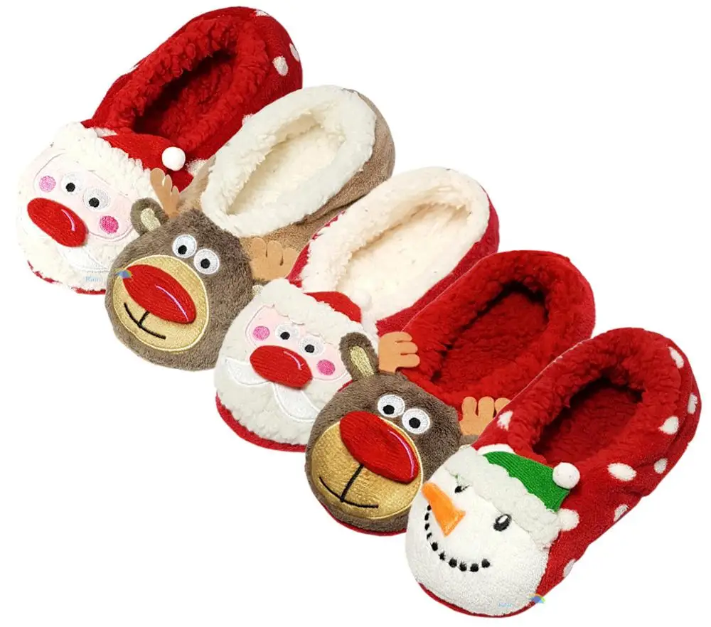 baby girl christmas slippers