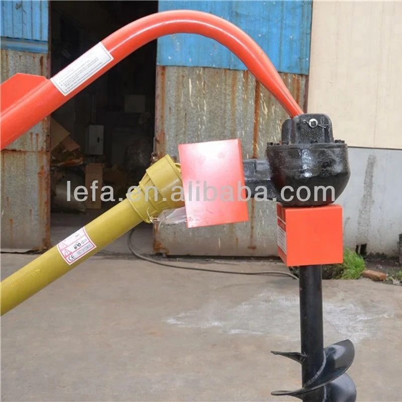 Tractor PTO Driven Post Hole Digger for Land Use