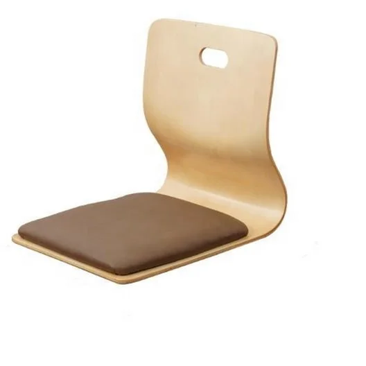 Напольная Мебель для гостиной Белая Подушка с отделкой из грецкого ореха татами в японском стиле напольное кресло Zaisu