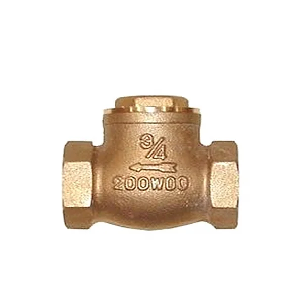 Brass Horizontal Check Valve – G3/4, DN20, Non-Return Valve For Water & Oil