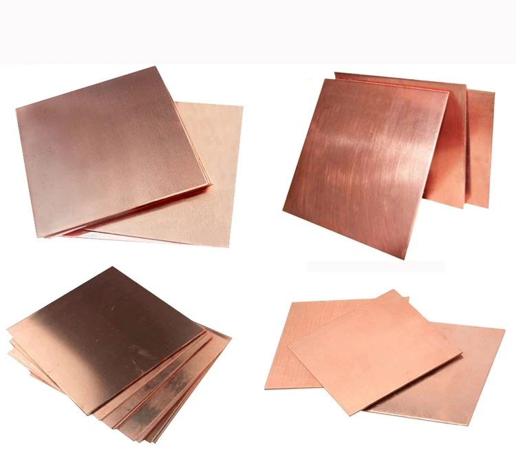 CynKen 1 Pieces 1mmx100mmx100mm 99.9% Pure Copper Sheet Metal Plate 