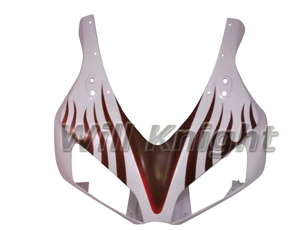 
 ABS Plastic Injection Fairing Kit for Honda CBR1000RR CBR 1000RR 2006 2007 White Black Flame  