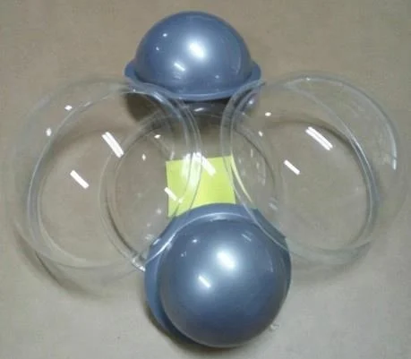 Clear Acrylic Half Sphere Custom Colored Plastic PMMA Hemisphere