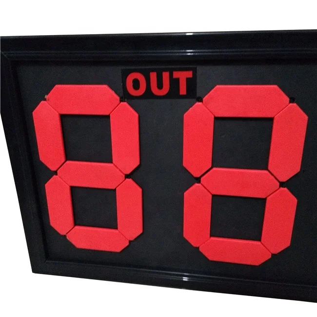 
 Оптовая продажа рефери оборудование 2-цифры 2 бортовой механический замены платы менять футболист, изменить доска  