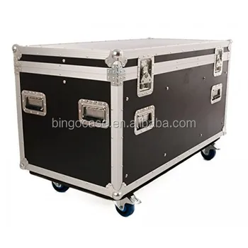 Large Capacity Road Trunk Flight Case with Divides and Tray