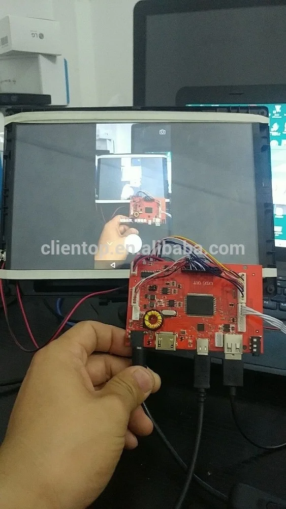 FHD AV USB Type C interface phone sync display  lcd controller board