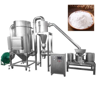 Fine Powder Baby Food Castor Sugar Tea Machine Extruded Rice Crusher