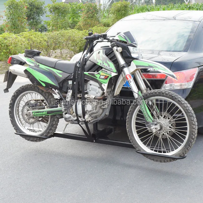 hitch mounted dirt bike carrier