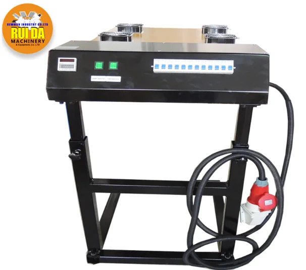 ND6080 T Shirt Screen Printing Flash Dryer With 4 Fans Textile Digital Offset Flash Drying Machine