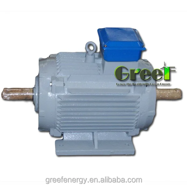 Mini Hydro Electric Permanent Magnet Generator 12kw 300rpm with Low Rpm and 3 Phase Ac Generator