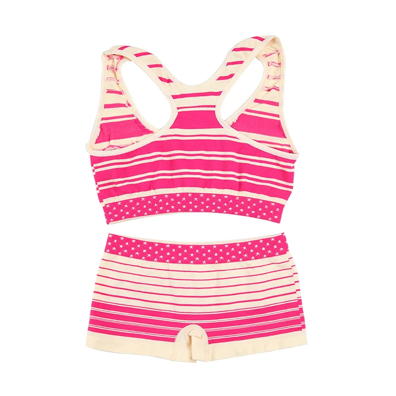 OEM Little Kids Girl Underwear Crop Top Panty Set