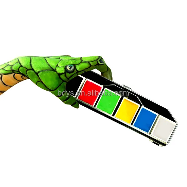 High Quality Design Particular Multicolor Chinese Face Painting Nude Woman Body Face Paint