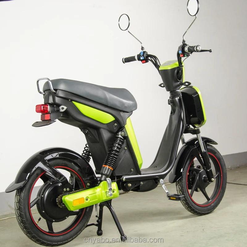 48 V 350 W scooter elettrico con pedali per adulti|
