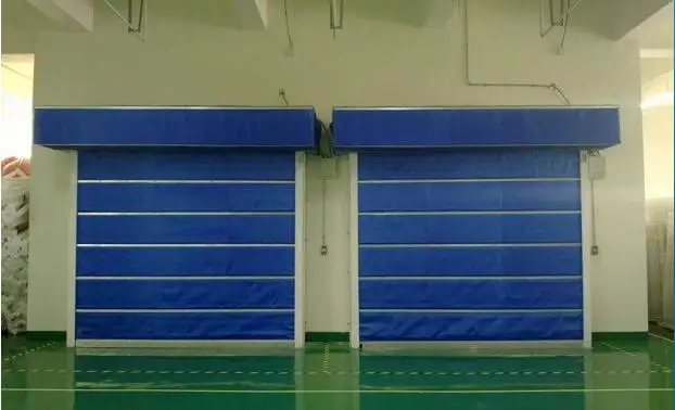Customized 3 Hours Inorganic Fabric Curtain Fire Resistant Rolling Shutter Door