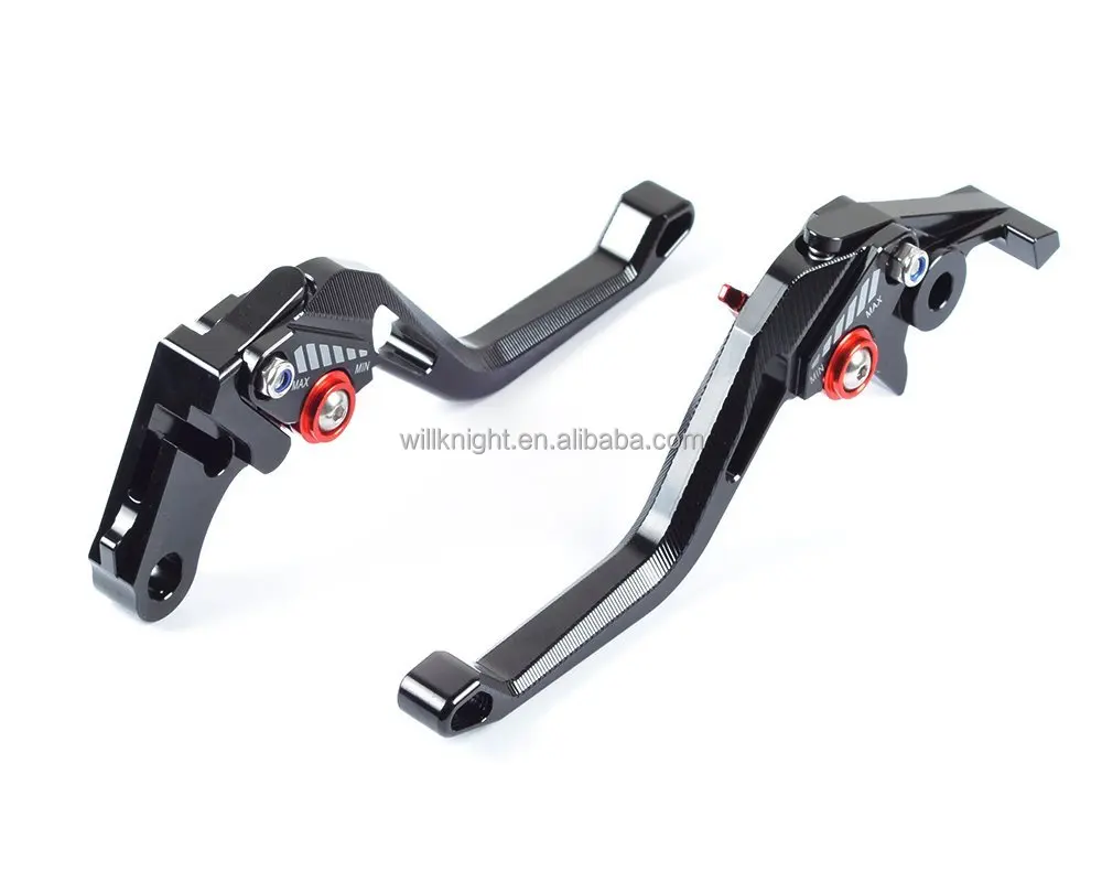 Новинка 2017, 3D CNC Алюминиевый Рычаг тормоза и сцепления для мотоцикла Honda Yamaha Suzuki Kawasaki KTM Ducati Triumph