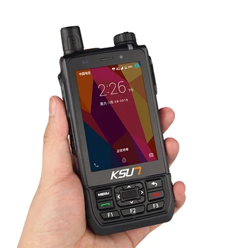 KSUN KSXAL1 Zello Walkie Talkie 4G WCDMA, CDMA, GSM Visualization Intercom GPS Positioning Sim Card Mobile Phone Two Way Radio
