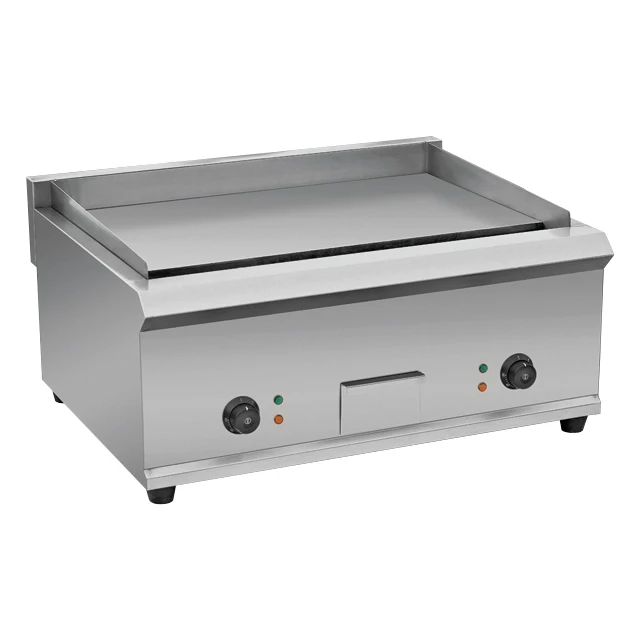 Restaurant Equipment Stainless Steel Bbq Electric Flat Griddle Table