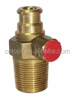 35mm Safety Cylinder Brass Gas Valve