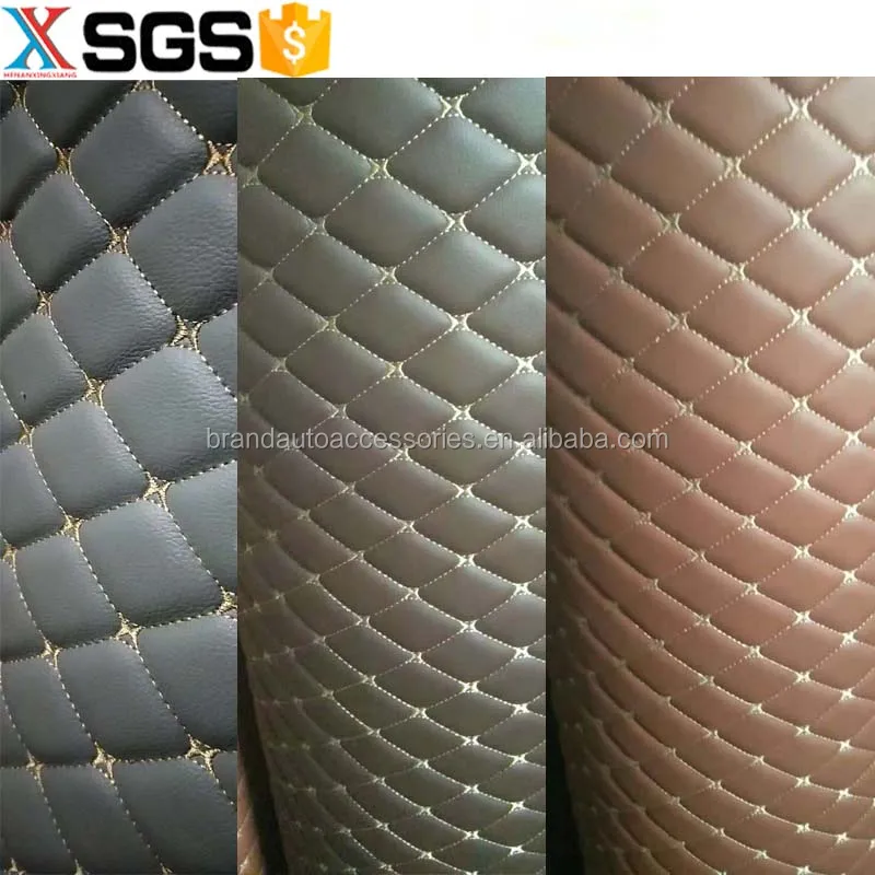 Custom Tailor High Quality Pu Leather Car Floor Mat Material Roll for 5d 3d Car Floor Mats