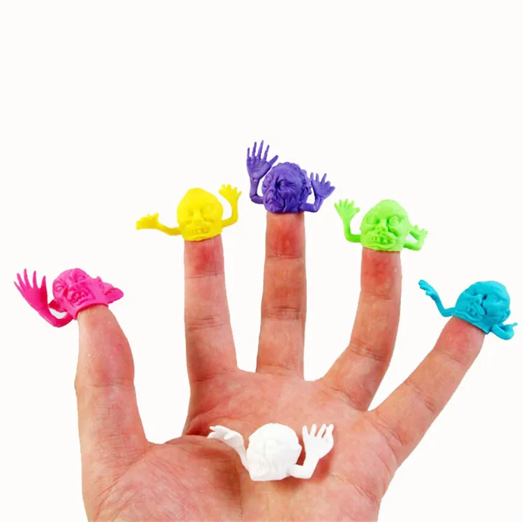 Новые экологичные мягкие маленькие пластиковые игрушки ТПР многоцветная пластиковая история игрушка-марионетка на палец для капсулы торговый